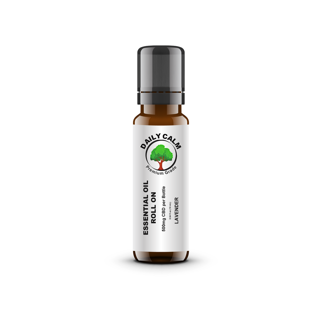 Daily Calm CBD Essential Oil Roll On – Peppermint. Add a little ZEN to your day with our CBD Peppermint Essential Oil Roll On.
