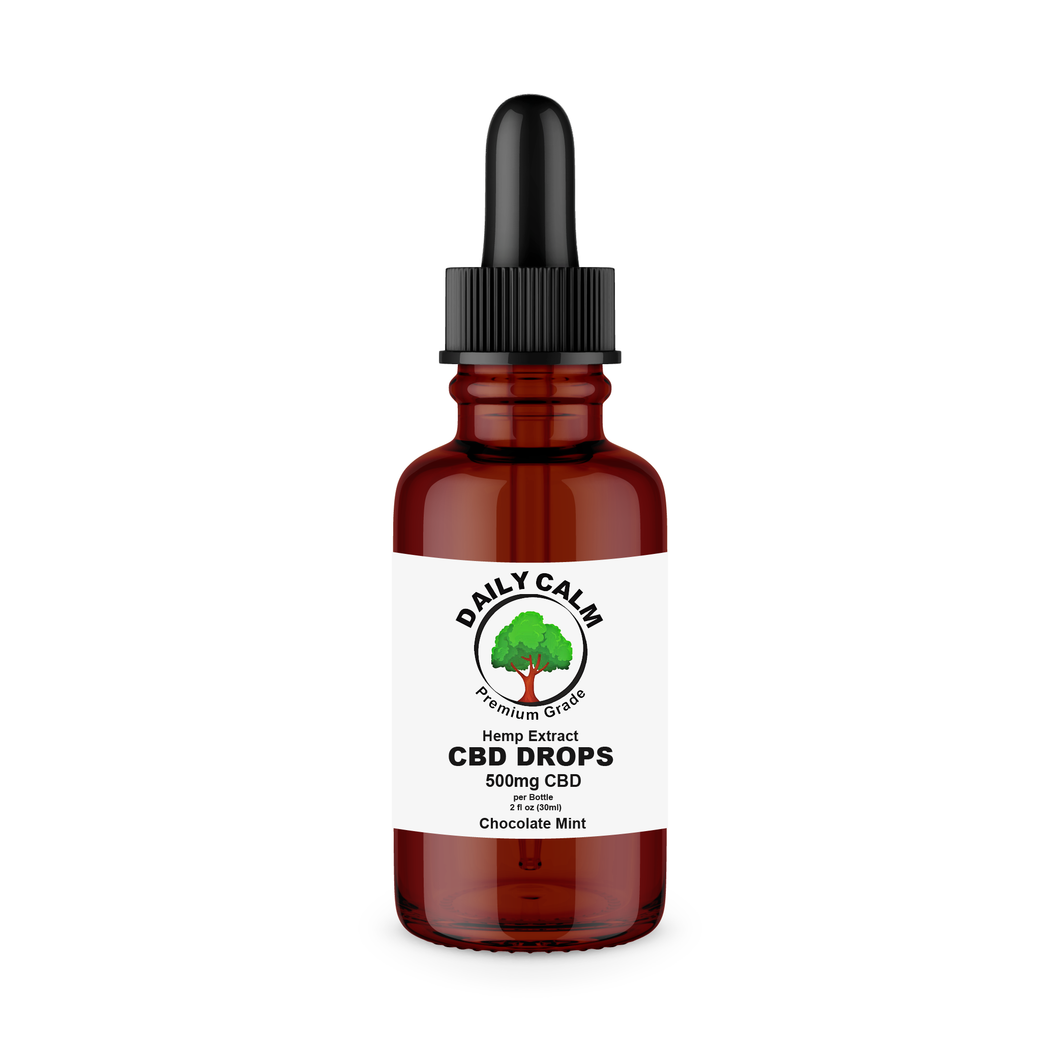 Daily Calm CBD Tincture Drops with MCT. CBD Tincture Drops with MCT taste delicious and are some of the most popular tincture drops.